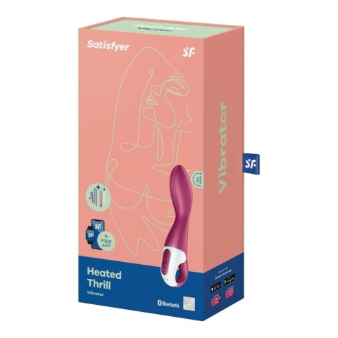 Satisfyer Heated Thrill Connect App - podgrzewany wibrator punktu G