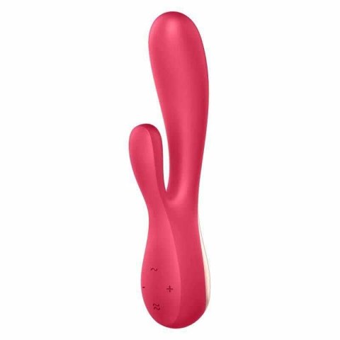 Satisfyer - Mono Flex Red - wibrator króliczek