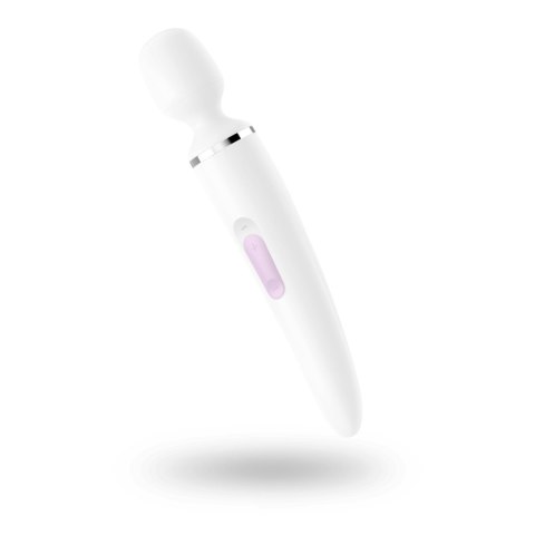 Wibrator - Satisfyer Wand-er Woman (White/Chrome) - wibrator Wand