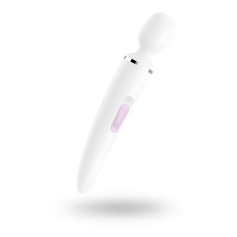 Wibrator - Satisfyer Wand-er Woman (White/Chrome) - wibrator Wand