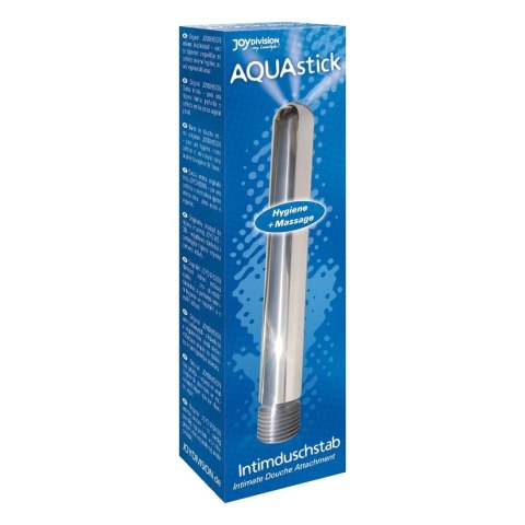 Anal/hig-Irygator-AQUASTICK INTIMATE DOUCHE ATTACHMENT SILVER - Irygator do lewatywy