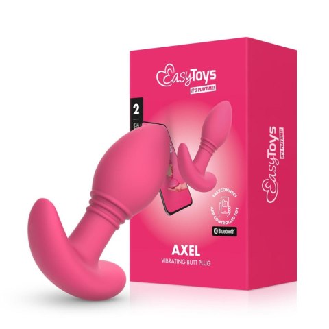 EasyConnect - Vibrating Butt Plug Axel app-controlled - Wibrujący korek analny