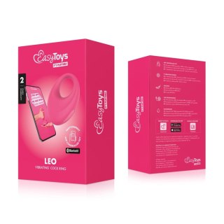 EasyConnect - Vibrating Cockring Leo- Wibrujący pierścień erekcyjny zdalnie sterowany