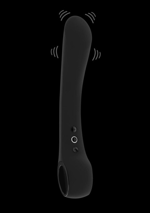 Vive Ombra - Bendable Punkt G - Black - wibrator punktu G