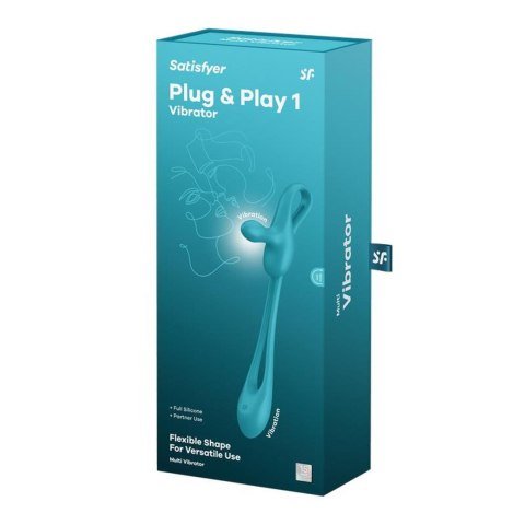 Satisfyer Plug & Play 1 - Wibrujący korek analny