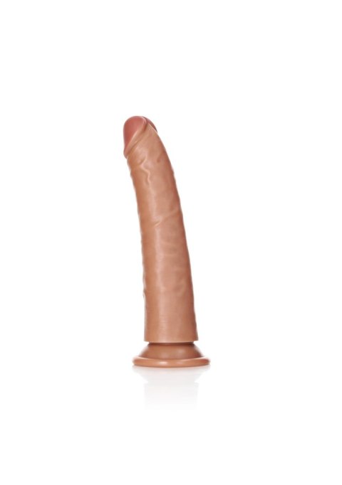 Slim Realistic Dildo with Suction Cup - 7""""/ 18 cm - Realistyczne dildo z przyssawką