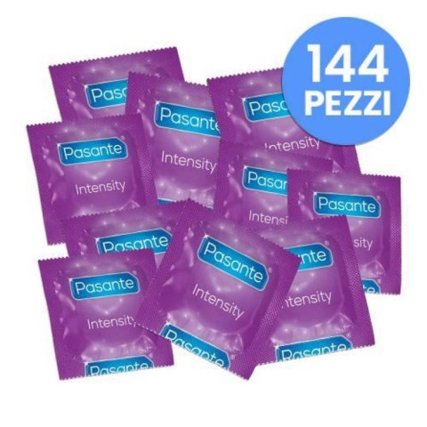 Stimulating condoms intensity 144 pcs - prezerwatywy