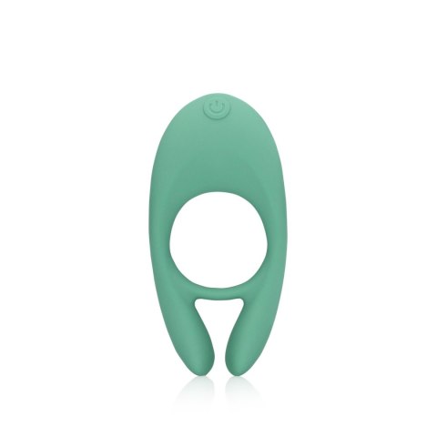 Ultra Soft Silicone Pointed Cock Ring - Wibrujący pierścień na penisa