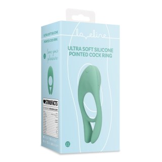 Ultra Soft Silicone Pointed Cock Ring - Wibrujący pierścień na penisa