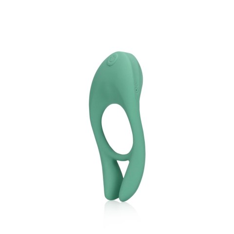 Ultra Soft Silicone Pointed Cock Ring - Wibrujący pierścień na penisa