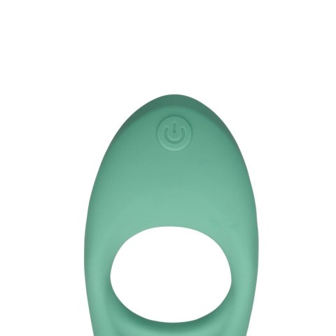 Ultra Soft Silicone Pointed Cock Ring - Wibrujący pierścień na penisa