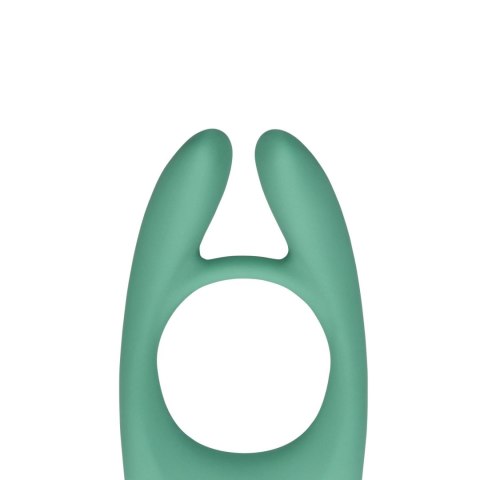 Ultra Soft Silicone Pointed Cock Ring - Wibrujący pierścień na penisa