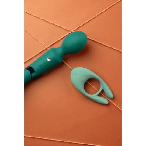 Ultra Soft Silicone Pointed Cock Ring - Wibrujący pierścień na penisa