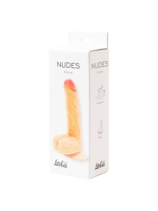 Dildo Nudes Brave - Realistyczne dildo na przyssawce