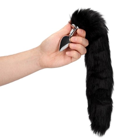 Fox Tail with Metal Butt Plug - korek analny z ogonem