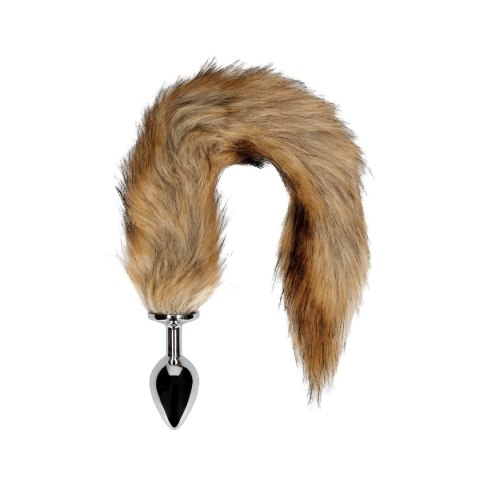 Fox Tail with Metal Butt Plug - korek analny z ogonem