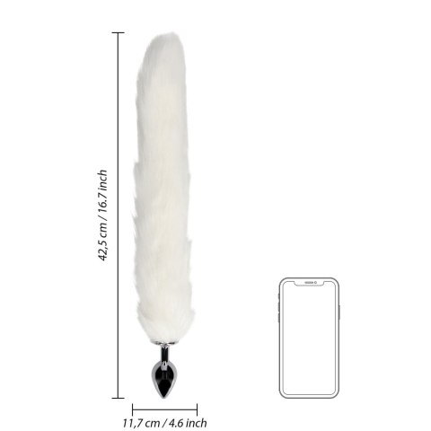 Fox Tail with Metal Butt Plug - korek analny z ogonem