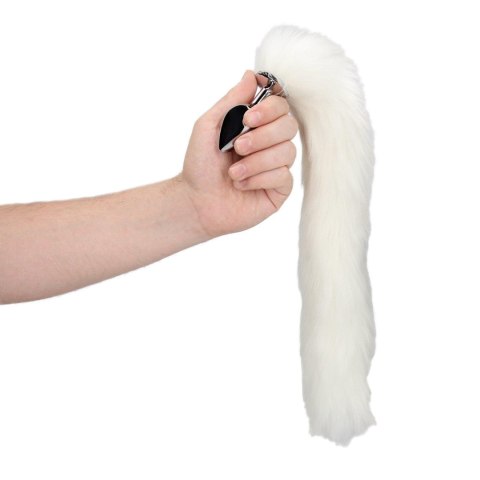 Fox Tail with Metal Butt Plug - korek analny z ogonem