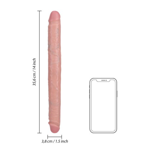 Slim Double Ended Dong 14"" - podwójne dildo