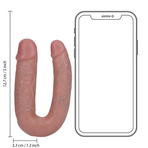 U Shaped Double Dildo 5" - podwójne dildo