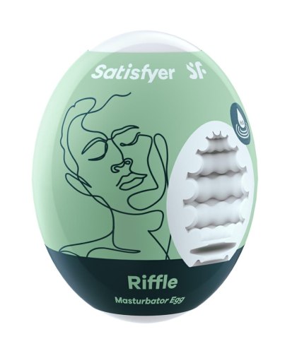 Satisfyer Masturbator Egg Single (Riffle)