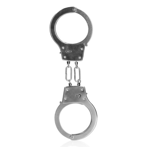 Metal Hand Cuffs - Silver - Kajdanki na ręce