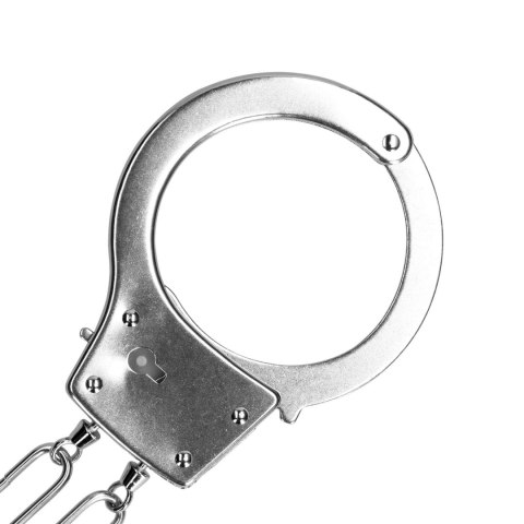 Metal Hand Cuffs - Silver - Kajdanki na ręce