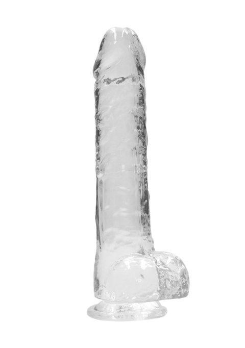 Realistic Dildo with Balls - 10""""/ 25,4 cm - Dildo z przyssawką