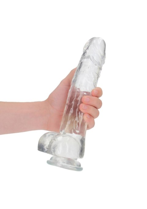 Realistic Dildo with Balls - 10""""/ 25,4 cm - Dildo z przyssawką