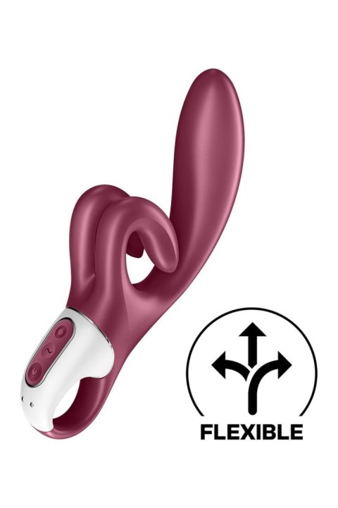 Satisfyer Touch me red - wibrator króliczek