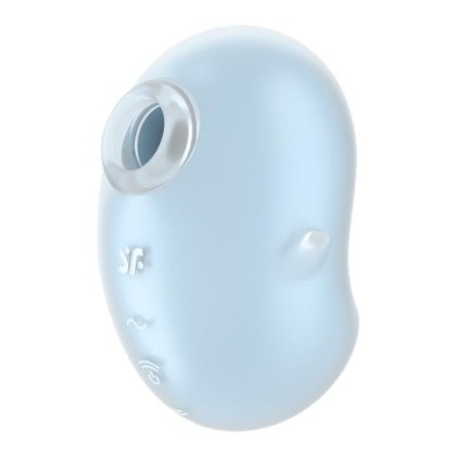 Satisfyer Cutie Ghost blue - bezdotykowy masażer łechtaczki