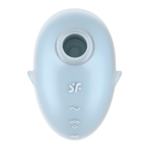 Satisfyer Cutie Ghost blue - bezdotykowy masażer łechtaczki