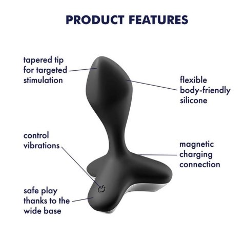 Satisfyer Plug-Vibrator Game Changer (Black)