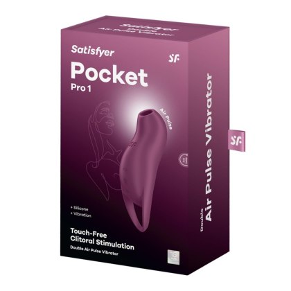 Satisfyer Pocket Pro 1 purple - masażer łechtaczki