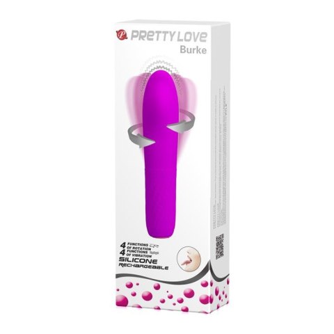 PRETTY LOVE - BURKE, 4 vibration functions 4 rotation functions Memory function