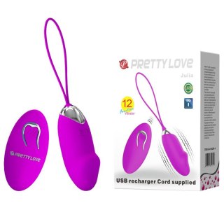 PRETTY LOVE -JULIA, 12 vibration functions Wireless remote control