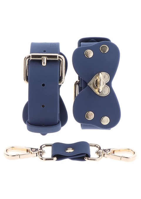 Silicone Ankle Cuffs Set Blue