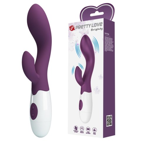 PRETTY LOVE - Brighty dark purple, 30 vibration functions