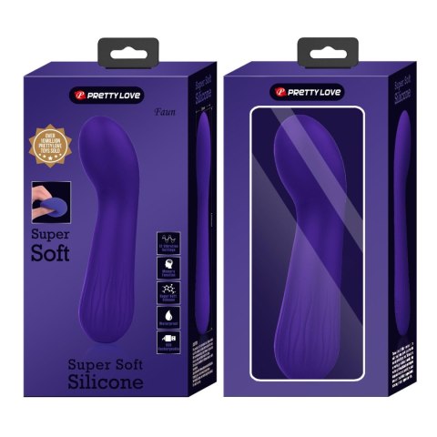 PRETTY LOVE - Faun dark Purple,G-spot vibrator, 12 vibration functions Memory function