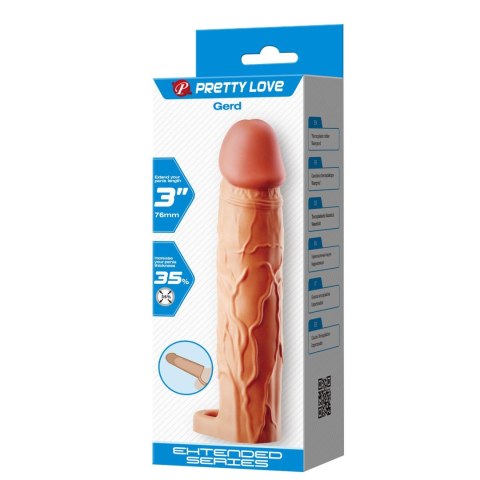 PRETTY LOVE - Gerd Flesh, Extend your penis lenghth 3'' (76mm)