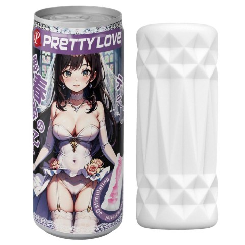 PRETTY LOVE - Masturbator, Super soft material TPR /ABS