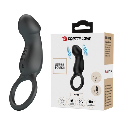 PRETTY LOVE - Trae black, 7 vibration functions Memory function