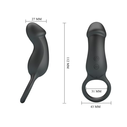 PRETTY LOVE - Trae black, 7 vibration functions Memory function