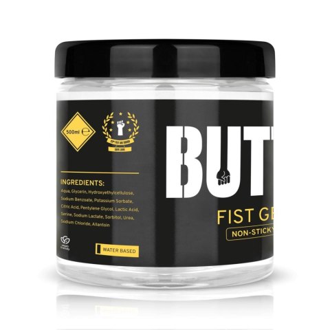 BUTTR - Transparent Fisting Gel non-sticky - 500 ml