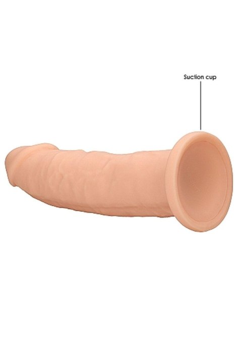 Silicone Dildo Without Balls - 22,8 cm - Flesh