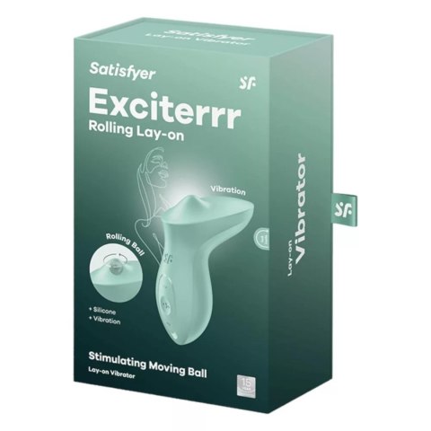 Satisfyer Exciterrr mint - wibrator lay on