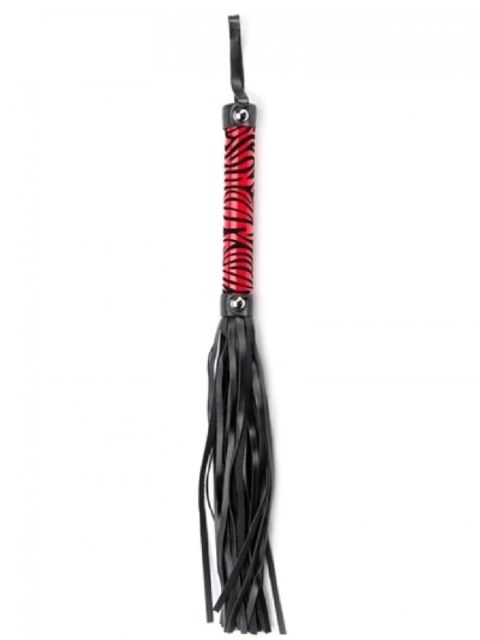 Red Small Leopard Flogger