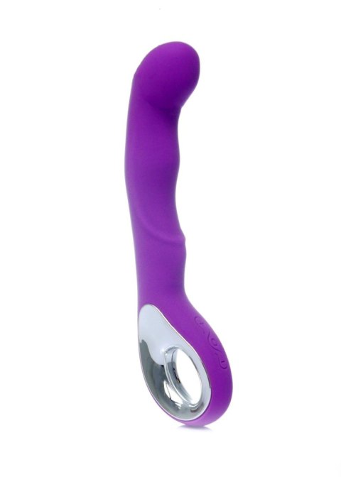 Vibrator G-spot 10 functions USB Purple