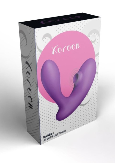 DuoVibe I Air Vibrator Purple