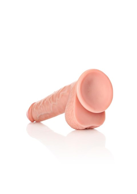 Straight Realistic Dildo Balls Suction Cup - 11""""/ 28 cm